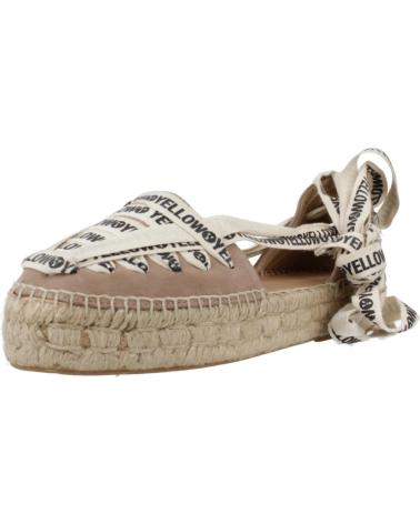 Woman Sandals YELLOW ALPARGATAS MUJER MODELO JULIA COLOR MARRON  CAMEL