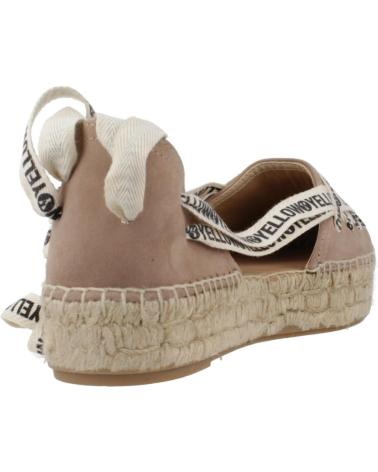 Woman Sandals YELLOW ALPARGATAS MUJER MODELO JULIA COLOR MARRON  CAMEL