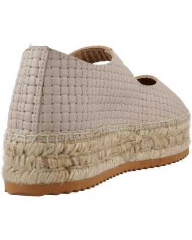 Chaussures YELLOW  pour Femme ALPARGATAS MUJER MODELO OLIVIA COLOR ROSA  NAYA