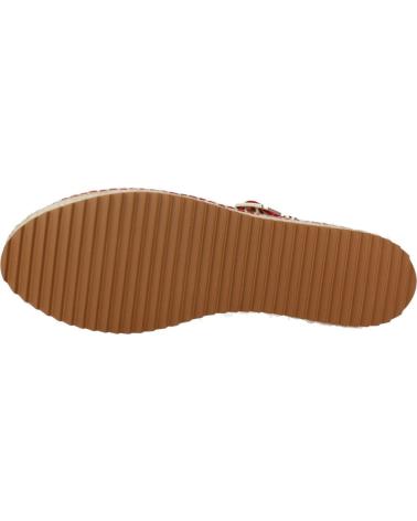 Zapatos YELLOW  de Mujer ALPARGATAS MUJER MODELO OLIVIA COLOR ROJO  CHERRY