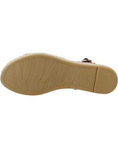 Woman Sandals YELLOW ALPARGATAS MUJER MODELO RAQUEL COLOR MARRON  TABACO