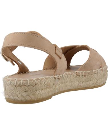 Woman Sandals YELLOW ALPARGATAS MUJER MODELO RAQUEL COLOR MARRON CLARO  NOCCIOLA