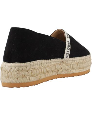 Chaussures YELLOW  pour Femme ALPARGATAS MUJER MODELO ANAIS COLOR  NEGRO