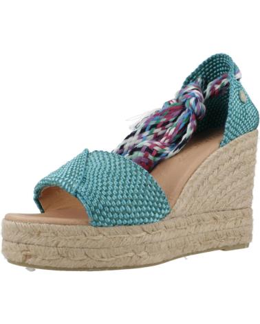 Sandalen YELLOW  für Damen ALPARGATAS MUJER MODELO AIDA COLOR AZUL  TURQUESA