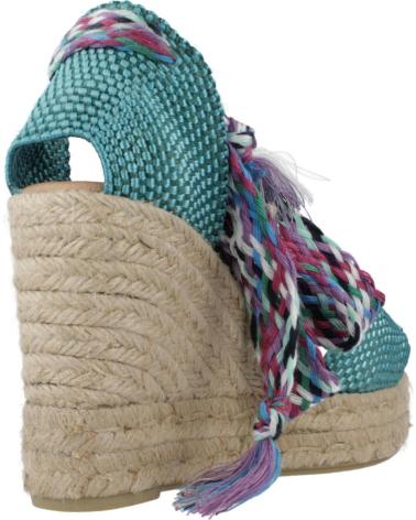 Sandalen YELLOW  für Damen ALPARGATAS MUJER MODELO AIDA COLOR AZUL  TURQUESA