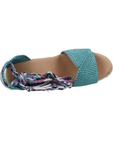 Sandalen YELLOW  für Damen ALPARGATAS MUJER MODELO AIDA COLOR AZUL  TURQUESA