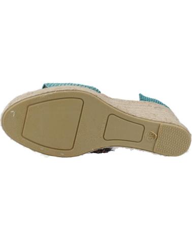 Sandalen YELLOW  für Damen ALPARGATAS MUJER MODELO AIDA COLOR AZUL  TURQUESA