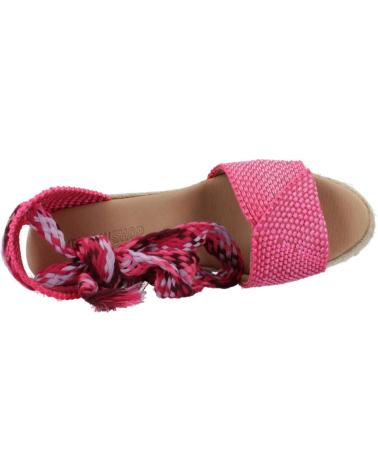 Woman Sandals YELLOW ALPARGATAS MUJER MODELO AIDA COLOR ROSA  FUCSIA