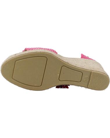 Woman Sandals YELLOW ALPARGATAS MUJER MODELO AIDA COLOR ROSA  FUCSIA