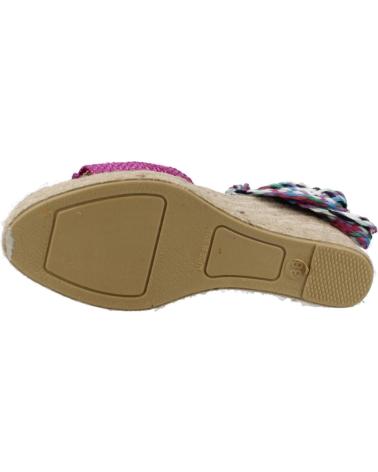 Sandalias YELLOW  de Mujer ALPARGATAS MUJER MODELO AIDA COLOR ROSA  MAGENTA