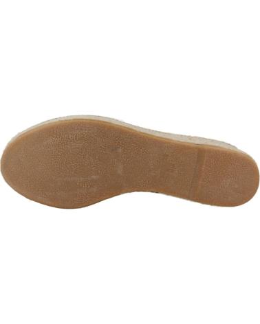 Woman Sandals YELLOW ALPARGATAS MUJER MODELO LA TRANSPARENTE COLOR MARRON  VINILLO