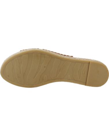 Woman Sandals YELLOW ALPARGATAS MUJER MODELO INGRID COLOR MARRON  TABACO