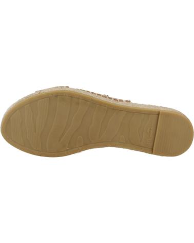 Woman Sandals YELLOW ALPARGATAS MUJER MODELO INGRID COLOR MARRON  CUERO