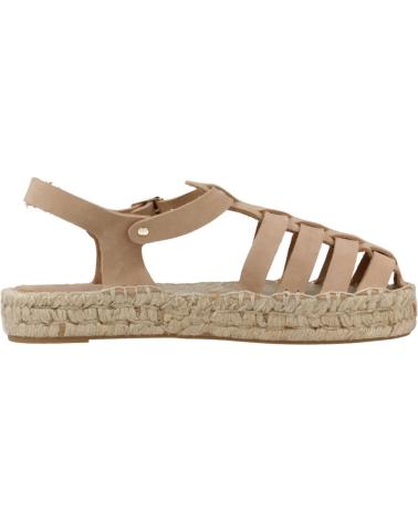 Woman Sandals YELLOW ALPARGATAS MUJER MODELO NEUS COLOR MARRON  NOCCIOLA