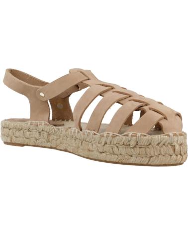 Woman Sandals YELLOW ALPARGATAS MUJER MODELO NEUS COLOR MARRON  NOCCIOLA