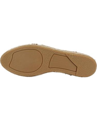 Woman Sandals YELLOW ALPARGATAS MUJER MODELO NEUS COLOR MARRON  TABACO