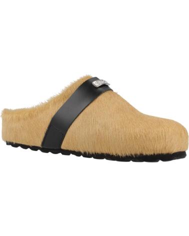 Sabots YELLOW  pour Femme ZUECOS MUJER MODELO ANGIE COLOR MARRON  GRANO