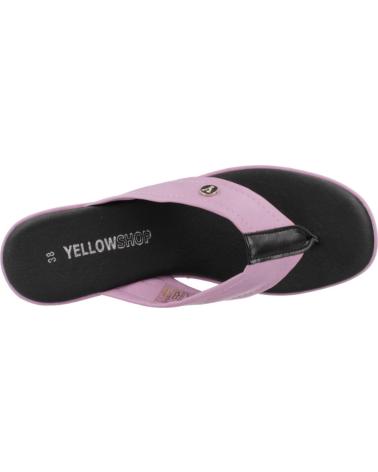 Woman Sandals YELLOW SANDALIAS MUJER MODELO LIZZIE COLOR ROSA  GLICINE