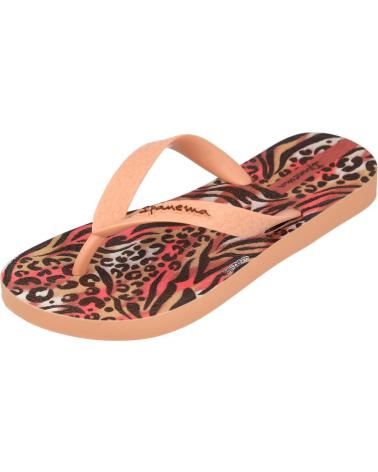 Chanclas IPANEMA  de Mujer y Niña IP 83186 TEMAS X CHANCLAS NINA  BEIG MARRóN