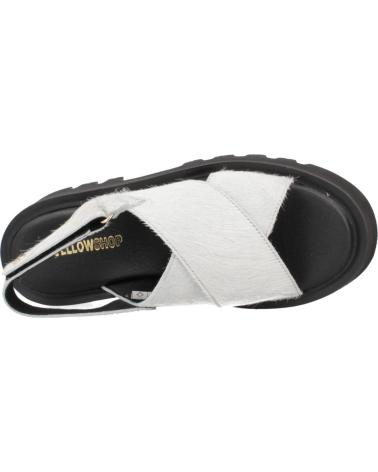 Woman Sandals YELLOW SANDALIAS MUJER MODELO ROUSE COLOR  BLANCO