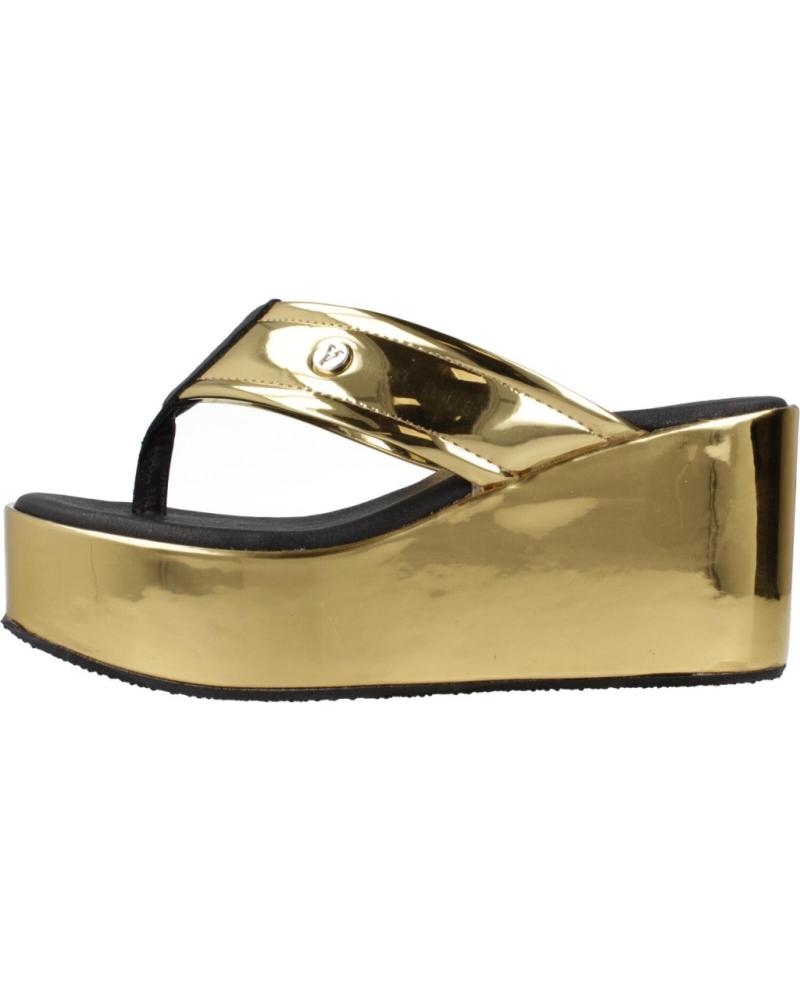 Woman Sandals YELLOW SANDALIAS MUJER MODELO LIZZIE COLOR ORO  GOLD