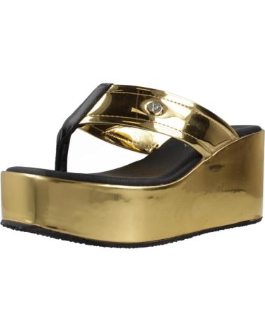 Woman Sandals YELLOW SANDALIAS MUJER MODELO LIZZIE COLOR ORO  GOLD