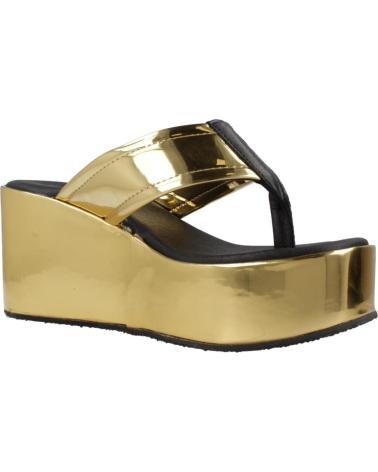 Woman Sandals YELLOW SANDALIAS MUJER MODELO LIZZIE COLOR ORO  GOLD