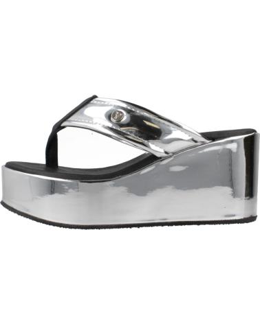 Woman Sandals YELLOW SANDALIAS MUJER MODELO LIZZIE COLOR PLATA  SILVER