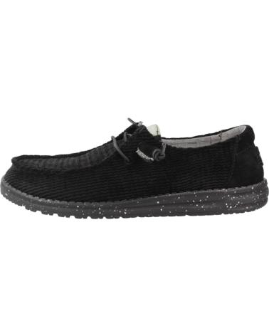 Scarpe HEY DUDE  per Donna ZAPATOS CASUAL MUJER MODELO WAVE CORDUROY COLOR NEGRO  BLACK