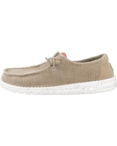Scarpe HEY DUDE  per Donna ZAPATOS CASUAL MUJER MODELO WAVE CORDUROY COLOR BEIS  OLVGRY