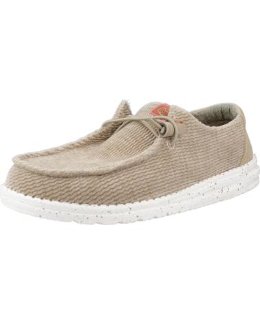 Schuhe HEY DUDE  für Damen ZAPATOS CASUAL MUJER MODELO WAVE CORDUROY COLOR BEIS  OLVGRY