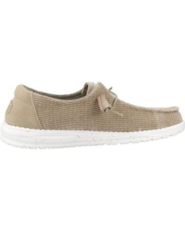 Schuhe HEY DUDE  für Damen ZAPATOS CASUAL MUJER MODELO WAVE CORDUROY COLOR BEIS  OLVGRY