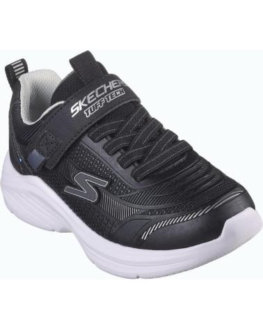 Sportif SKECHERS  pour Fille et Garçon HYPER BLIZ HYDRO TRONIX NINO 403861L BKSL  NEGRO