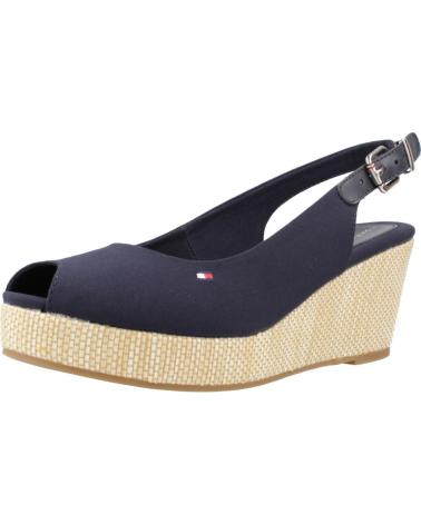 Sandalen TOMMY HILFIGER  für Damen SANDALIAS MUJER MODELO ICONIC ELBA SLING BACK W COLOR AZUL D  DW6