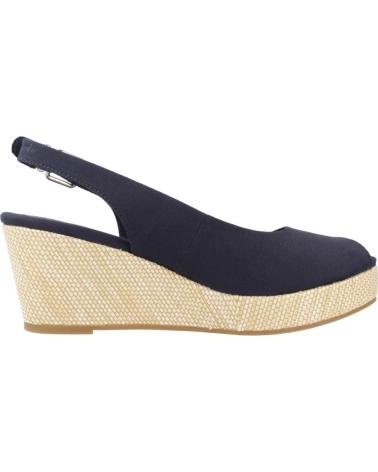 Sandalen TOMMY HILFIGER  für Damen SANDALIAS MUJER MODELO ICONIC ELBA SLING BACK W COLOR AZUL D  DW6