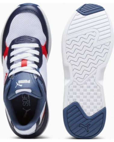 Deportivas PUMA  de Niña y Niño ZAPATILLA X-RAY SPEED LITE JUNIOR 385524 20 BLANCA Y MARINO  BLANCO