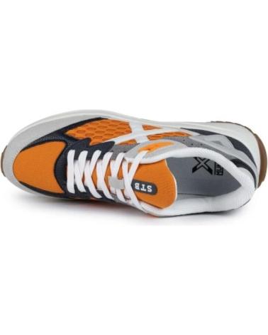 Zapatillas deporte MUNICH  pour Homme ZAPATILLA TIP 38 HOMBRE GRIS 4155038  NARANJA