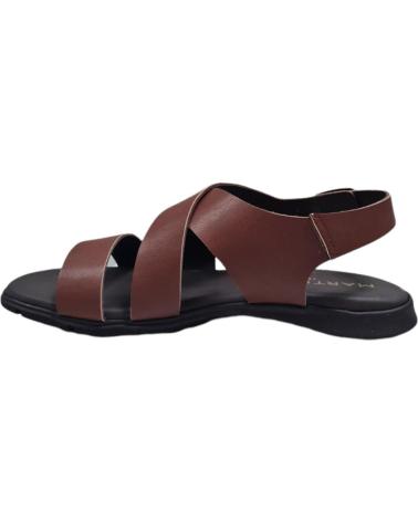 Sandalias de Hombre MARTINELLI SANDALIAS PIEL MARRON CUERO
