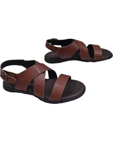 Sandalias de Hombre MARTINELLI SANDALIAS PIEL MARRON CUERO