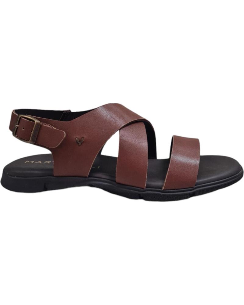 Sandalias de Hombre MARTINELLI SANDALIAS PIEL MARRON CUERO