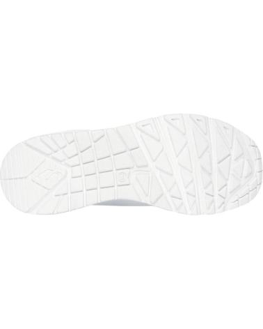 Woman Zapatillas deporte SKECHERS UNO SHIMMER AWAY MUJER 155196-WSL BLANCA PIEL  BLANCO