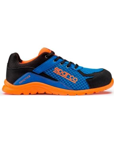 Woman and Man Zapatillas deporte SPARCO ZAPATILLAS PRACTICE NIKI NARANJA S1P SRC  AZUL