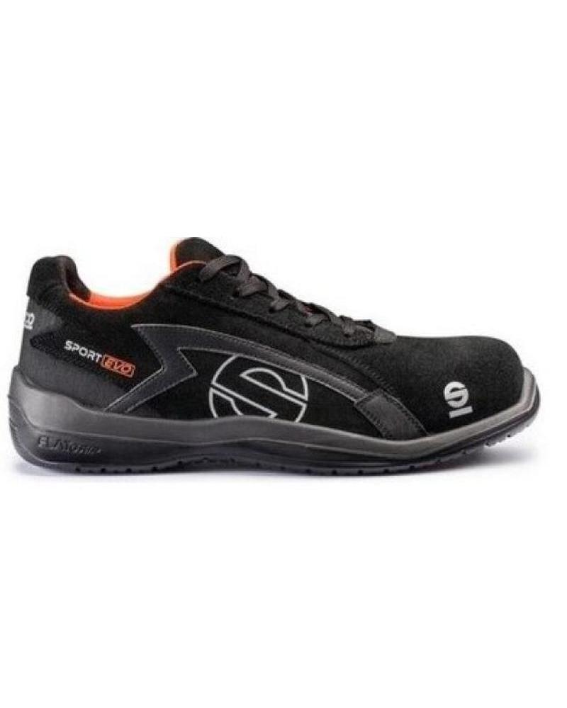 Deportivas SPARCO  de Hombre y Niño ZAPATILLAS SPORT EVO LOSAIL S3 SRC  NEGRO