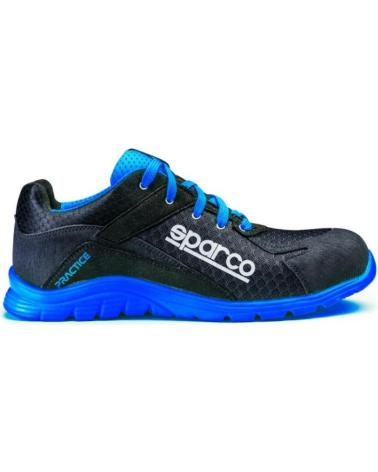 Man Zapatillas deporte SPARCO ZAPATILLAS PRACTICE NELSON NEGRO S1P SRC  AZUL