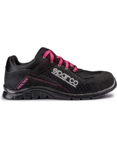 Sapatilhas SPARCO  de Mulher e Homem ZAPATILLAS PRACTICE NELSON NEGRO ROSA S1P SRC  AZUL