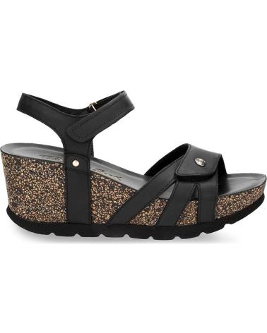 Sandalias De Mujer PANAMA JACK ROMY B4 NAPA GRASS  NEGRO
