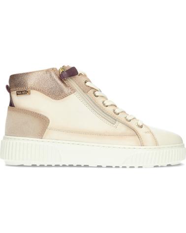 Botins de Mulher PIKOLINOS ZAPATO ABOTINADO PARA MUJER DE RIELLS W4Z8584C2 NATA