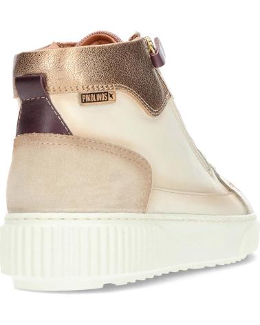 Woman Mid boots PIKOLINOS ZAPATO ABOTINADO PARA MUJER DE RIELLS W4Z8584C2 NATA