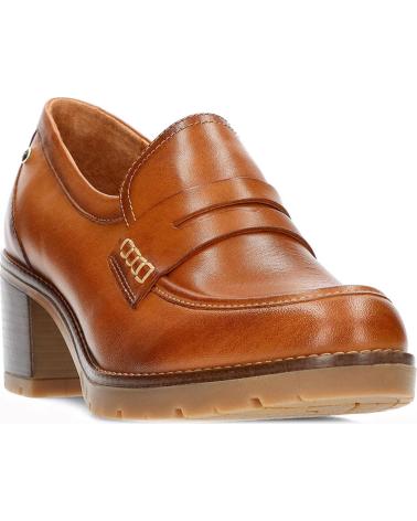 Zapatos de tacón PIKOLINOS  de Mujer MOCASINES PARA MUJER DE LLANES MODELO W7H3873C1  BRANDY