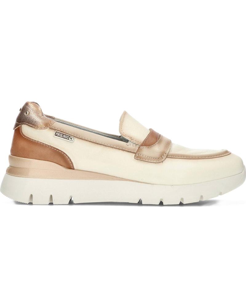 Moccasins De Mujer PIKOLINOS MOCASINES PARA MUJER DE MODELO ASTURIAS W9C3882C1 NATA